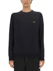 [Fred Perry] Fred Perry-Jersey With Logo Embroidery-Uomo XL