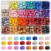 Wax Seal Kit, 600Pcs Metal Wax Seal Beads, Sealing Wax Granules for Wax4644