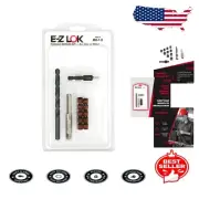 Complete Thread Repair Kit for Metal with Carbon Steel Inserts - Easy Install