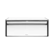 Fall Front Brilliant Steel Bread Box Corrosion Resistant Kitchen Storage