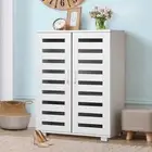 Shoe Cabinet Shoes Storage Rack Adjustable 21 Pairs Cabinets Organiser Drawer Sh