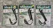 3 Packs Mustad Octopus Beak Hooks Size 9/0