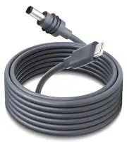 Starlink Mini Cable, USB-C to DC Power Max 100W USB Type-C 10M/32.8FT, Grey