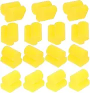 ERINGOGO 20pcs Silicone Instrument Bumpers for Trombone Mute Sound Reduction Durable Practice Accessory Overtones Control Minimalist Design for Musicians