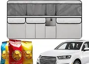Trunk Organizer | Road Trip Cargo Storage Bag | Large Multifunctional Travel Trunk Organizer for Shoe Tool Snack Grocery Diaper Trip Overlanding Camping Trucking