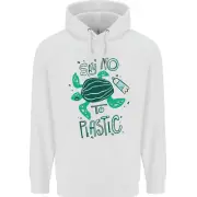 Climate Change Say No To Plastic Childrens Kids Hoodie