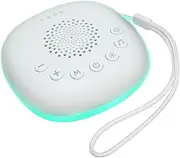 Uoqpty Noise Machines for Sleeping | Portable Sleep Aid for Kids - USB Rechargeable Sleep Aid Soother for Bedroom Nursery Travel Meditation Study Room Hospital