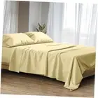 100% Egyptian Cotton Sheets Size - 1500 Thread Count Size Sheets Queen Beige