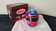 Fernando Alonso 2022 Miami GP 1/2 scale Bell helmet F1 Alpine Renault
