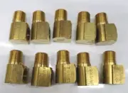 10 Parker 2202Pa-4-4 90 Extruded Street Elbow, Brass, 1/4 In FREE SHIPPING