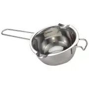 Stainless Steel Double Boiler Metls Pot 600ml for Melting Chocolate, Candy,