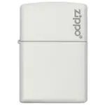 【ZIPPO】美系~LOGO字樣打火機~WHITE MATTE白色烤漆NO.214ZL