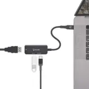 Bonelk USB-C 3-in-1 Multiport Hub (Black)