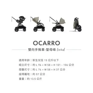 Mamas & Papas Ocarro 雙向 高景觀 避震輪 可平躺 新生兒 嬰兒手推車 0m+(聖母峰)