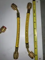 YELLOW FREON HOSE REFRIGERANT MAX W.P. 800 PSI BURST 4000 PSI