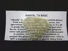 (r33-51) 1-5/8" Ulexite stone Mineral TV rock Boron, CA from borax mine specimen