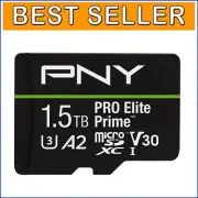 Ultra-Fast 1.5TB MicroSDXC Card for 4K UHD - Perfect for Drones & Action Cameras