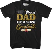 Proud Dad Of A 2025 Graduate T-Shirt