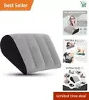 Multi-Purpose Inflatable Wedge Pillow - Compact Support for Sleeping & Travel