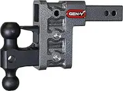 GENY 500 Series 2" Receiver Class V 16K Towing Hitch, Combo