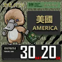 在飛比找ETMall東森購物網優惠-【鴨嘴獸 旅遊網卡】Travel Sim 美國 加拿大30天