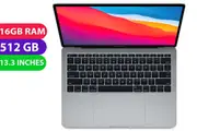 Apple Macbook Pro 2017 (i7, 16GB RAM, 512GB, 13", Retina) Australian Stock - Refurbished (Excellent)