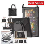 Multi-Functional Rotating Case for Fire HD 10/10 Plus – Shock Resistant Design