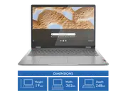 "Lenovo IP Flex 15.6"" Celeron N4500 8GB 128GB eMMC Chromebook"