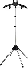 AIMALL Household Foldable Floor Hanging Ironing Rack with Telescopic Adjustment – Independent Support Stand, Hand-held Ironing Board, and Clothes Accessories