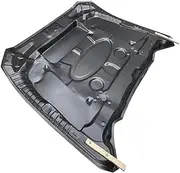 Compatible For Ford Mustang 2015 2016 2017 2018 2019 2020 2021 2022 Real Carbon Fiber Car Front Engine Hood Vent Cover(Double Layer Carbon-2018-2022)