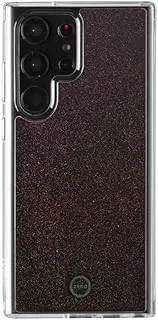 3sixT Impact Zero Galaxy Phone Case for Samsung Galaxy S23 Ultra, Clear/Glitter