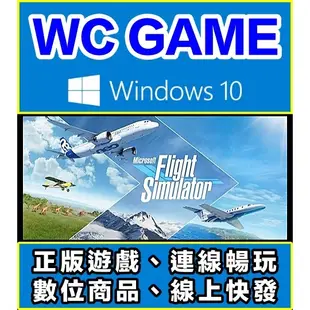 【WC電玩】WIN10 XBOX 微軟 模擬飛行 終極 Microsoft Flight Simulator