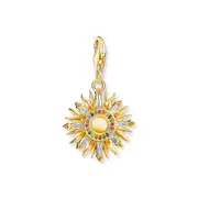 Buy Charm Pendant Sun Gold Multicoloured Stones by Thomas Sabo online - THOMAS SABO Australia