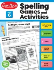 Spelling Games and Activities, Grade 6 Teacher Resource [Paperback]