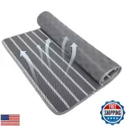 REEZEIVI Breathable Mesh Dog Crate Mat with Anti-Slip Bottom, 3D Air Mesh Pet