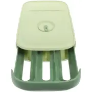 Refrigerator Stackable Tray Holder Egg Storage Box Cabinet Tower