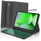 Keyboard Case for Samsung Tab S10 Plus/ S10 Plus/ S9 Plus/ S8 Plus/ S7 FE Black