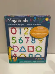 NEW Magnatab Playskool Numbers and Shapes | Learning and Sensory Drawing Tool
