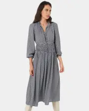 Zahra Geo Print Dress