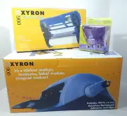 New Xyron Model 900 Label Sticker Maker Laminator Machine & 1 Cart. 1 Mod 150
