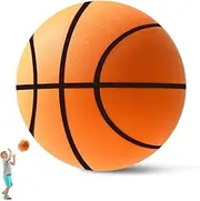 WDKXCN Silent Basketball, Quiet Basketball for Indoor Use, Size 7, High Density Foam Ball for Training in The Room, Children and Adults