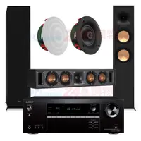 在飛比找PChome24h購物優惠-ONKYO TX-SR494 7.2聲道環繞擴大機+Klip