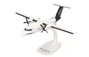 Herpa 614238 Olympic Airways Dash 8-100 SX-BIP Desk Top 1/100 Model AV Airplane