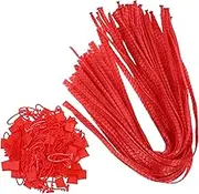 TOPPERFUN 100pcs Reusable Onion Net Bags for Vegetable Storage Breathable Produce Mesh Bags for Freshness Extension for Seafood Cooking and Fruit Packaging Supplies