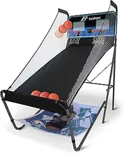 3-in-1 Shoot, Pitch, Pass Sports Gaming Center Station for Kids