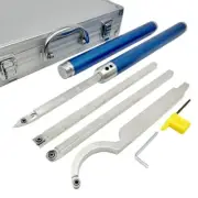 Carbide Lathe Turning Tools Kit Boring Bar Holder Set For Steel Handheld Parts