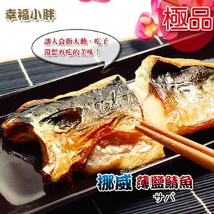 《量販批發》挪威薄鹽鯖魚32片(210g/包)