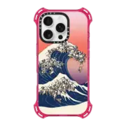 iPhone 16 Pro Bounce Case MagSafe Compatible The Great Wave of Pug
