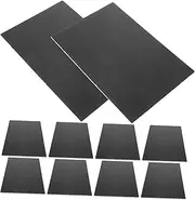 OFFSCH 10pcs Blank Foam Board Large Craft Project Boards for Display for Creativity Paint Chalk Permanent Markers