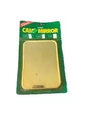 Coghlan's 3-Way Camp Mirror , Yellow, Package Is Damaged, But Unopened.